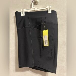 All in Motion Black Active shorts plus size 4X 
New with Tags